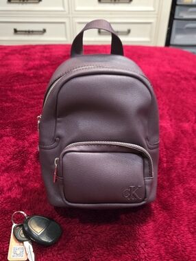Calvin Klein Jeans Purple Mini Backpack